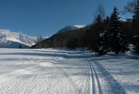 Accessible à pied du chalet